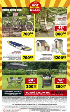 Carrefour Gazetka - Łap okazje od czwartku od 31.07.2025 | Strona: 16 | Produkty: Karta, Grill gazowy, Rower, Fotel