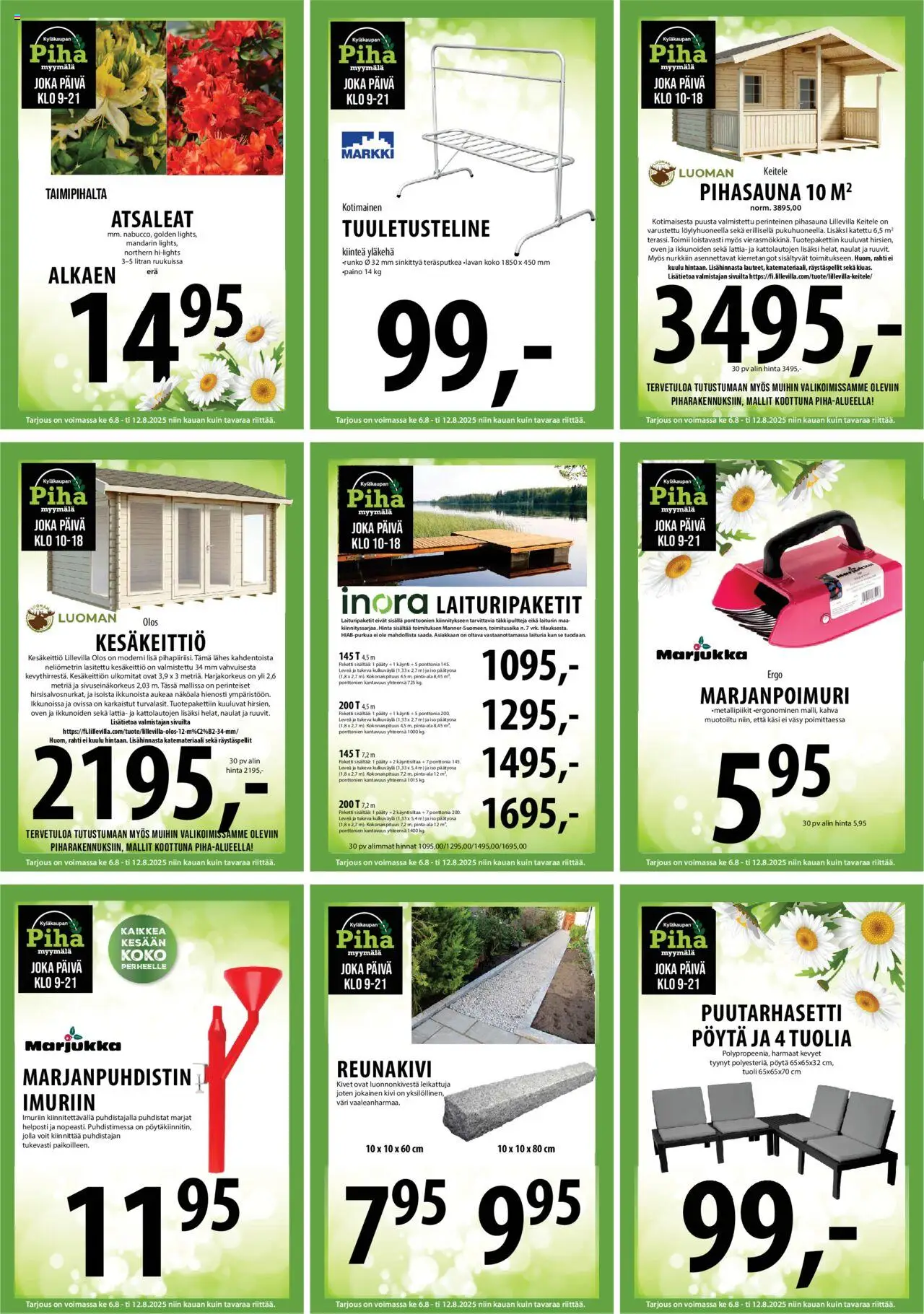  | Sivu: 23 | Tuotteet: Tyynyt, Naulat, Pöytä, Tuoli