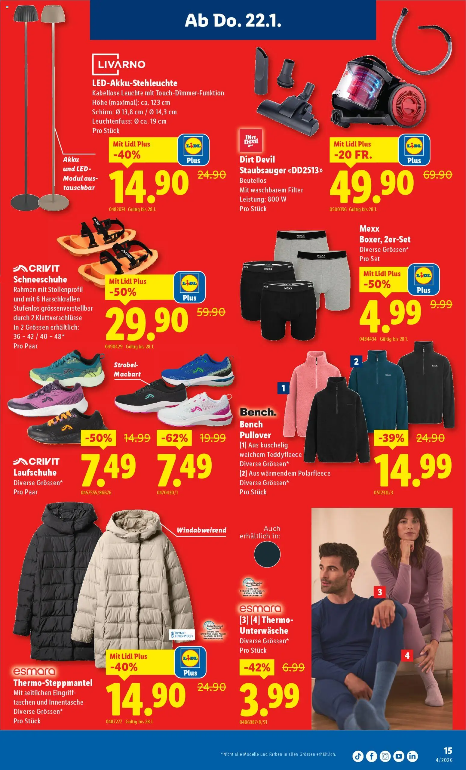 Lidl Aktionen – gültig ab 22.01.2026 | Seite: 15