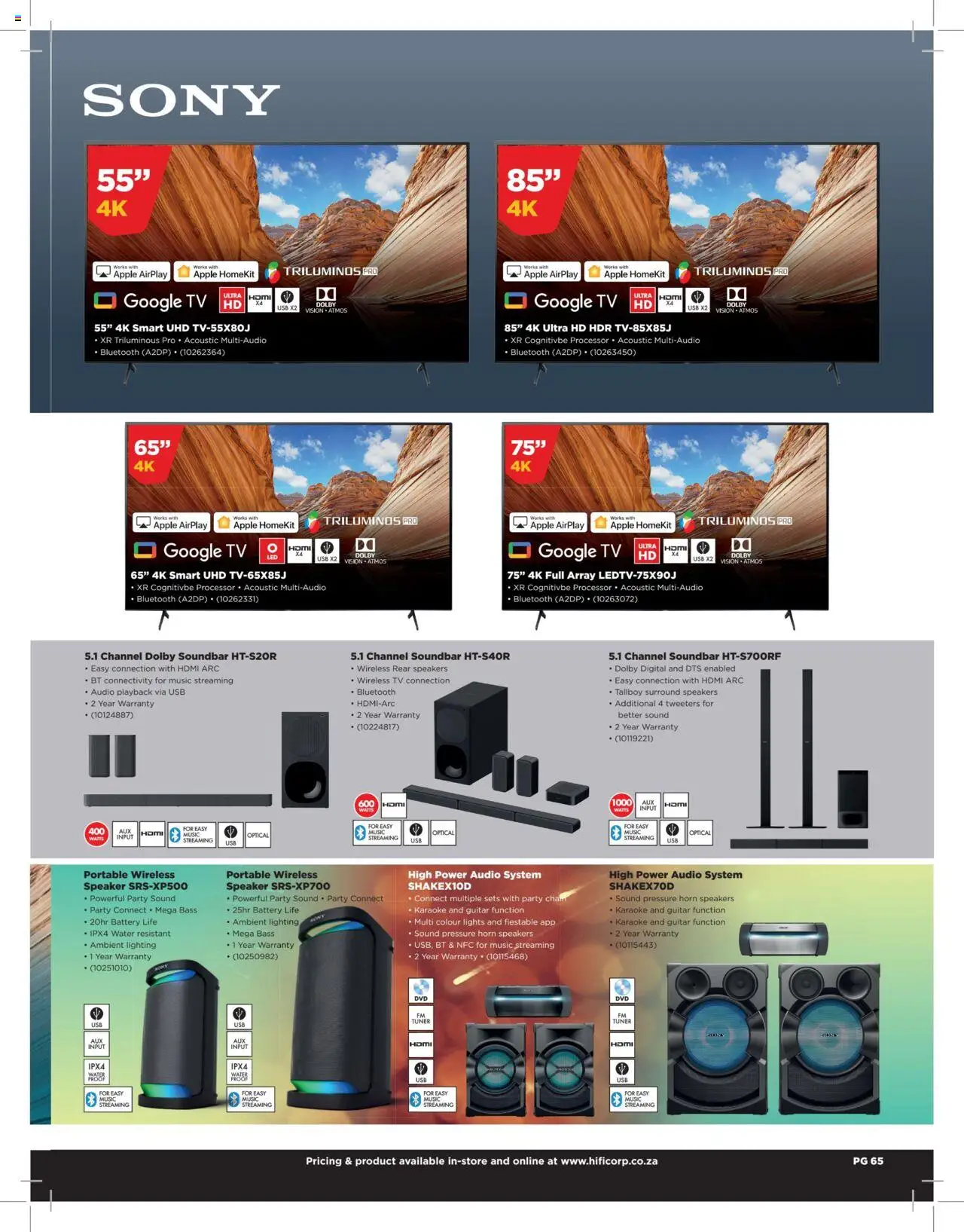 New HiFi Corp catalogue – valid from 12.02.2024 | Page: 65