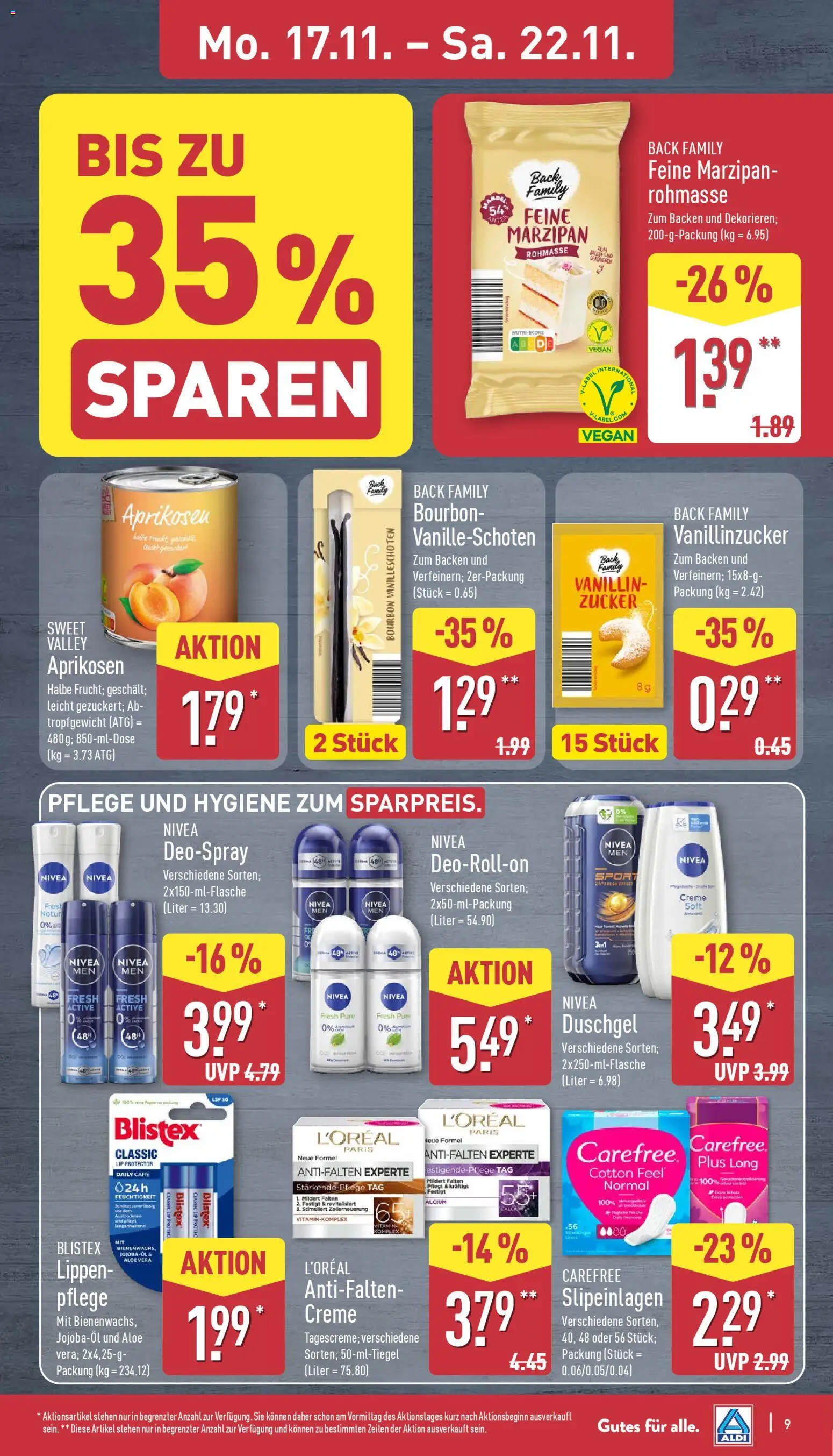 Aldi Prospekt 	 – gültig ab 17.11.2025 | Seite: 9