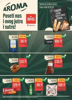 Aroma Market - Specijal akcija Aroma Nova Pazova - pregled Aroma Market kataloga - važi od 28.07.2025