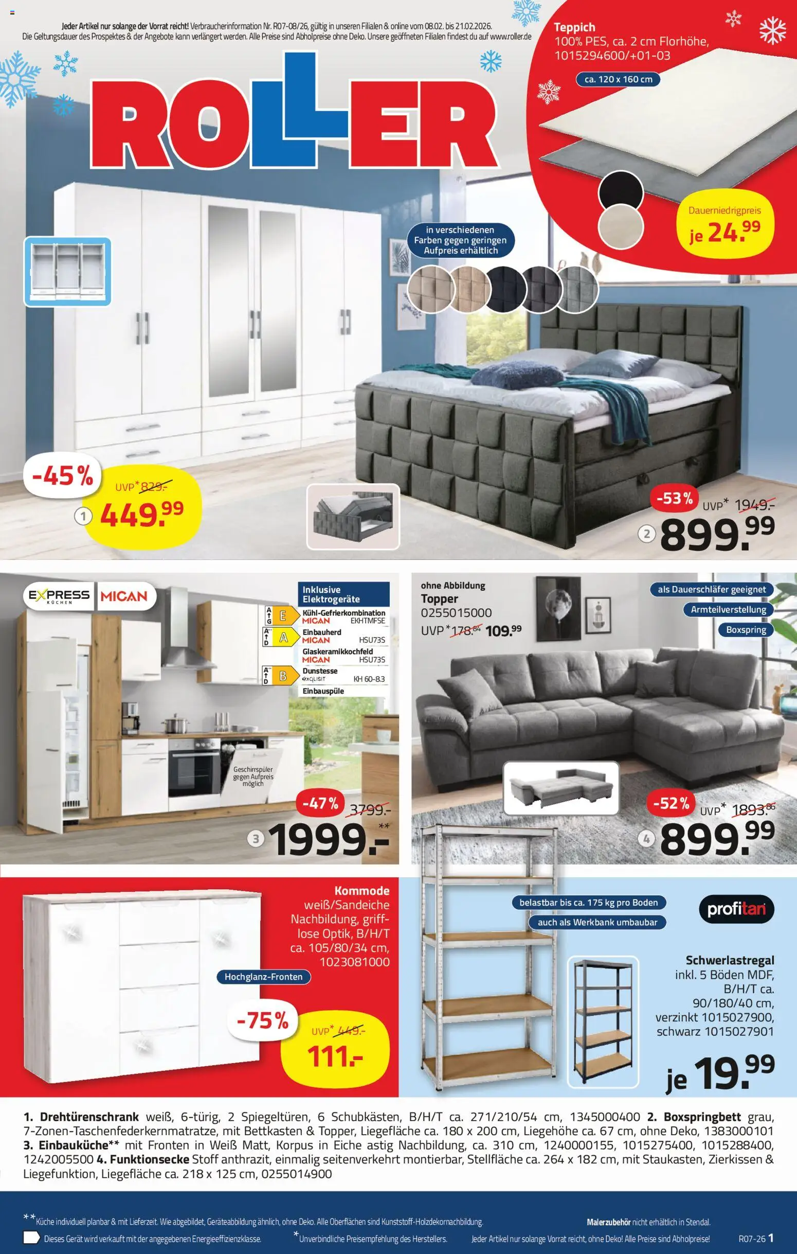 Roller Prospekt 	 – gültig ab 08.02.2026 | Seite: 3