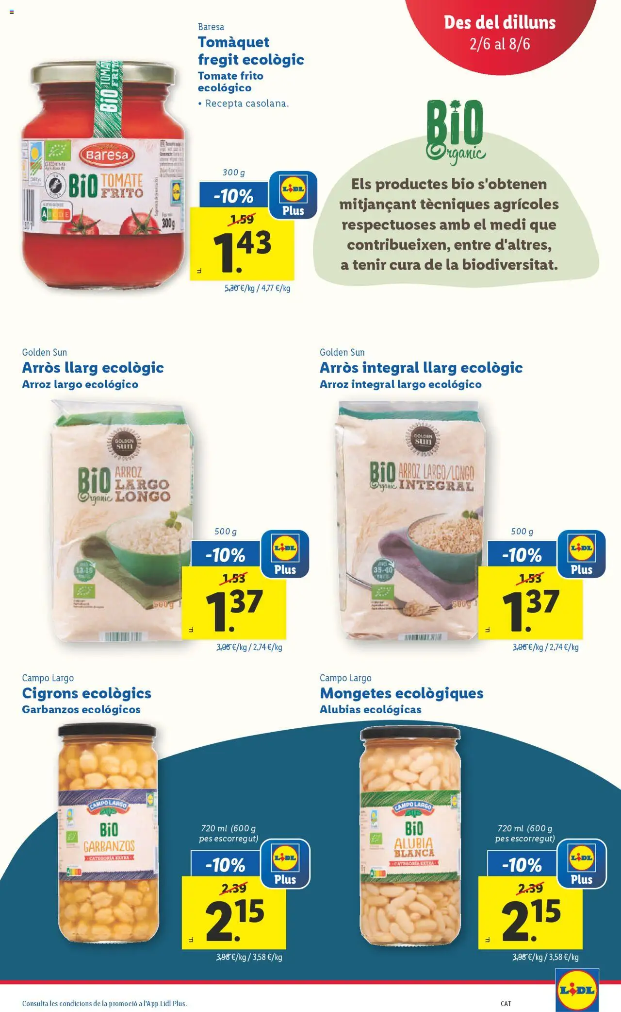 Lidl catálogo BCN │ válido desde el 02.06.2025 | Página: 13 | Productos: Arroz