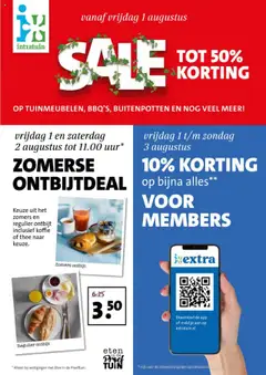 Intratuin - Traffickaart week 31 - Voorbeeld van een folder van Intratuin, geldig van 28.07.2025