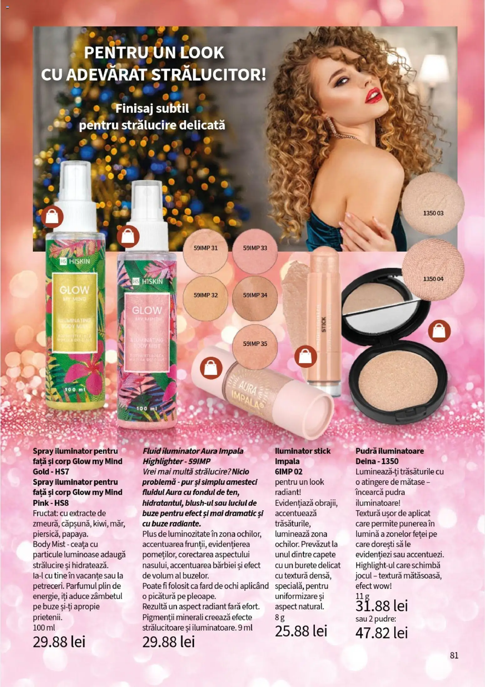 Noul catalog Lady’s – valabil de la 10.11.2025 | Pagină: 83 | Produse: Tavuk suyu, Body, Pudră, Burete