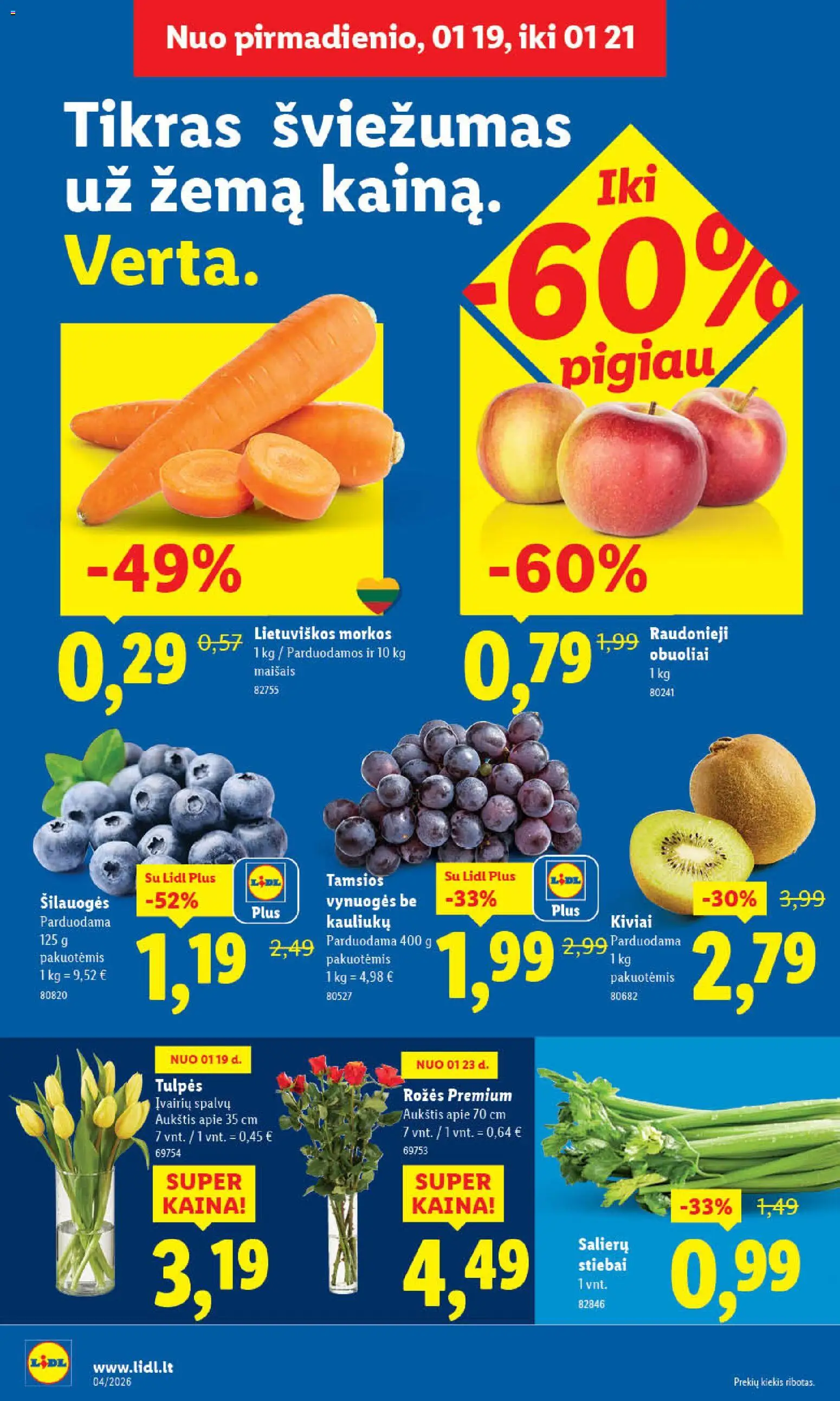 LIDL akcijos nuo 19.01.2026 | Puslapis: 4