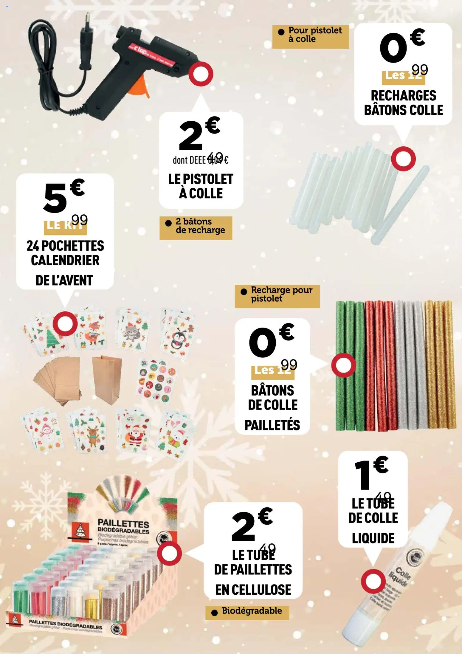 {H1} | Page: 43 | Produits: Calendrier, Calendrier de l'avent, Colle