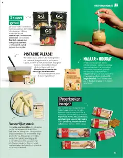 DELHAIZE Crème Nouga Cacao, nougatroom (gemaakt met amandelen) en gecombineerd met een heerlijk laagje chocolade - Voorbeeld van een folder van Delhaize, geldig van 06.10.2025 | Pagina: 17 | Producten: Noten, Rooibos tea, Crème, Melk