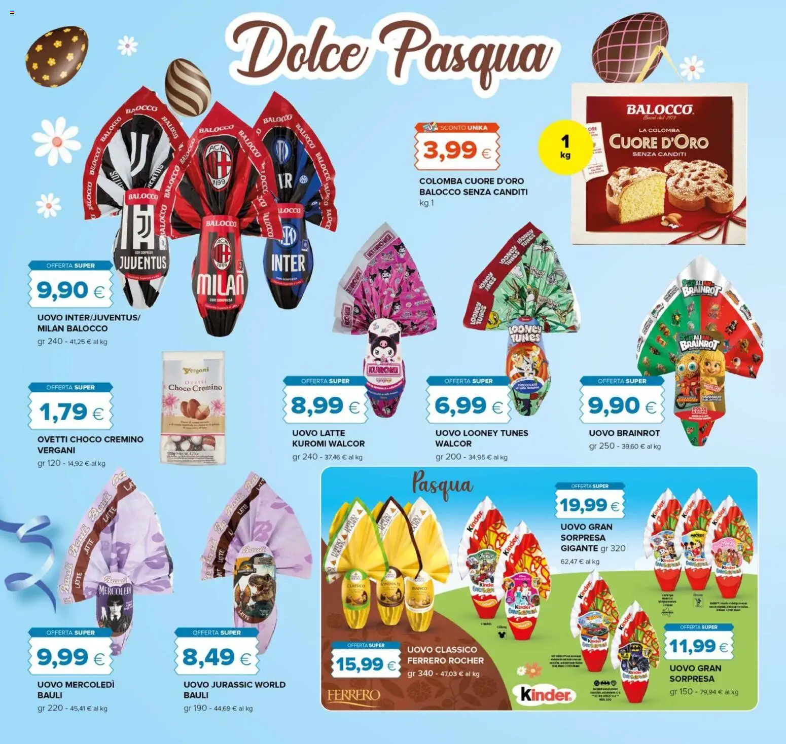 Volantino Oasi del 26.03.2026 | Pagina: 4 | Prodotti: Cioccolato, Latte