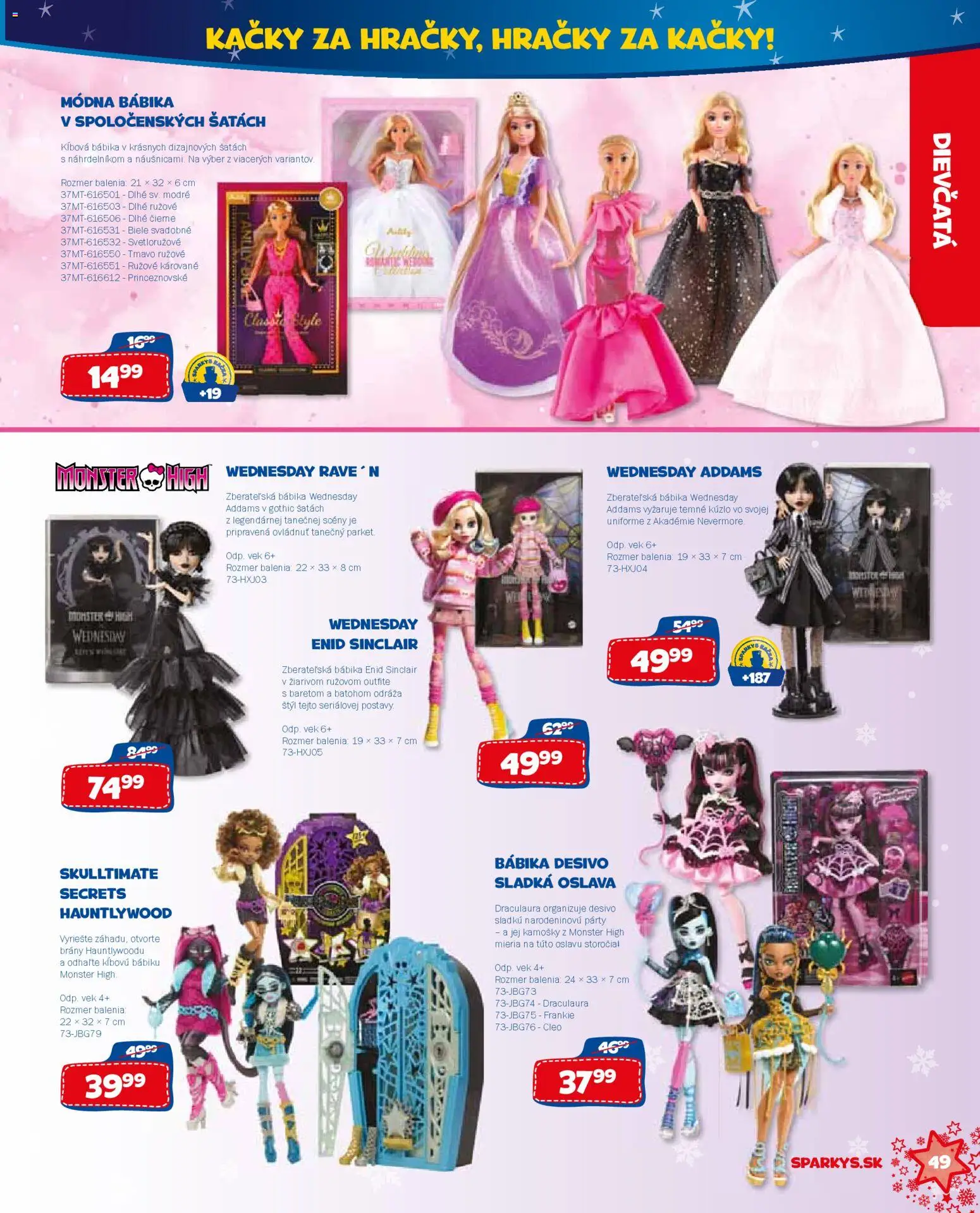 Nové ALLTOYS akcie – leták je platný od 19.11.2025 | Strana: 49 | Produkty: Hračky