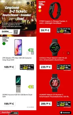 Media Markt Prospekt 	 ab 07.04.2026 gültig | Seite: 6 | Produkte: Huawei, Smartwatch
