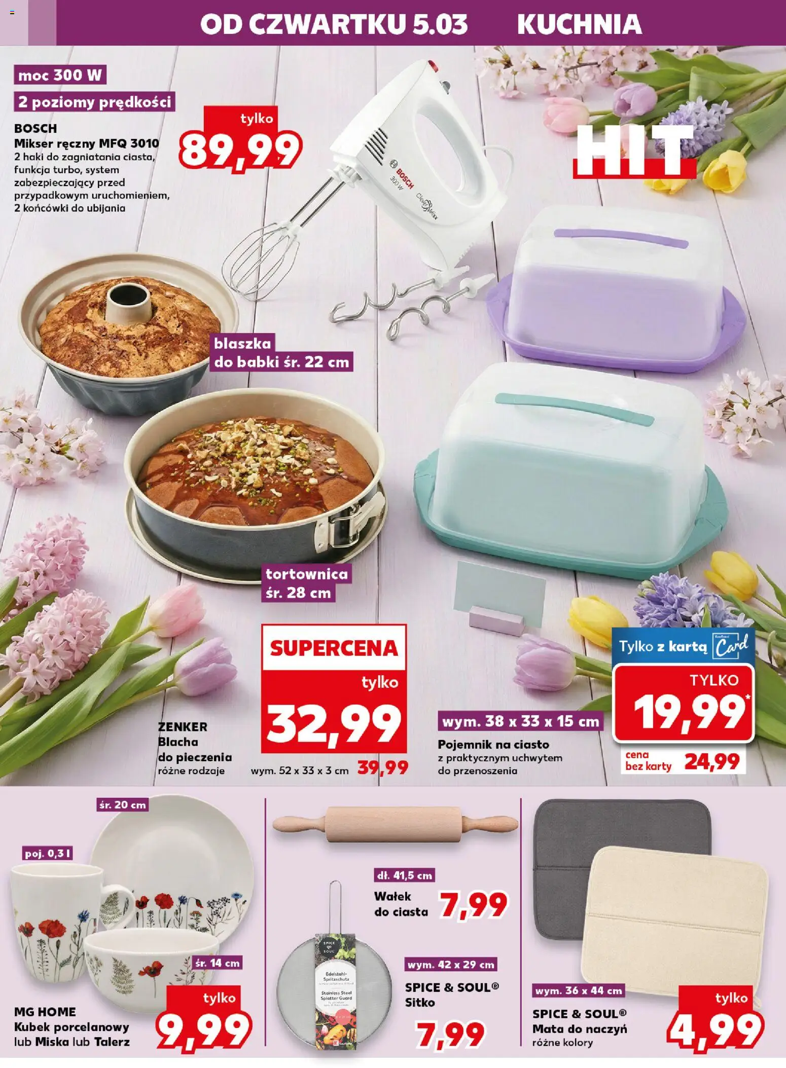 Kaufland Polsko leták - Złap okazje od 05.03.2026 | Strana: 6 | Produkty: Sítko, Miska, Karty, Clever