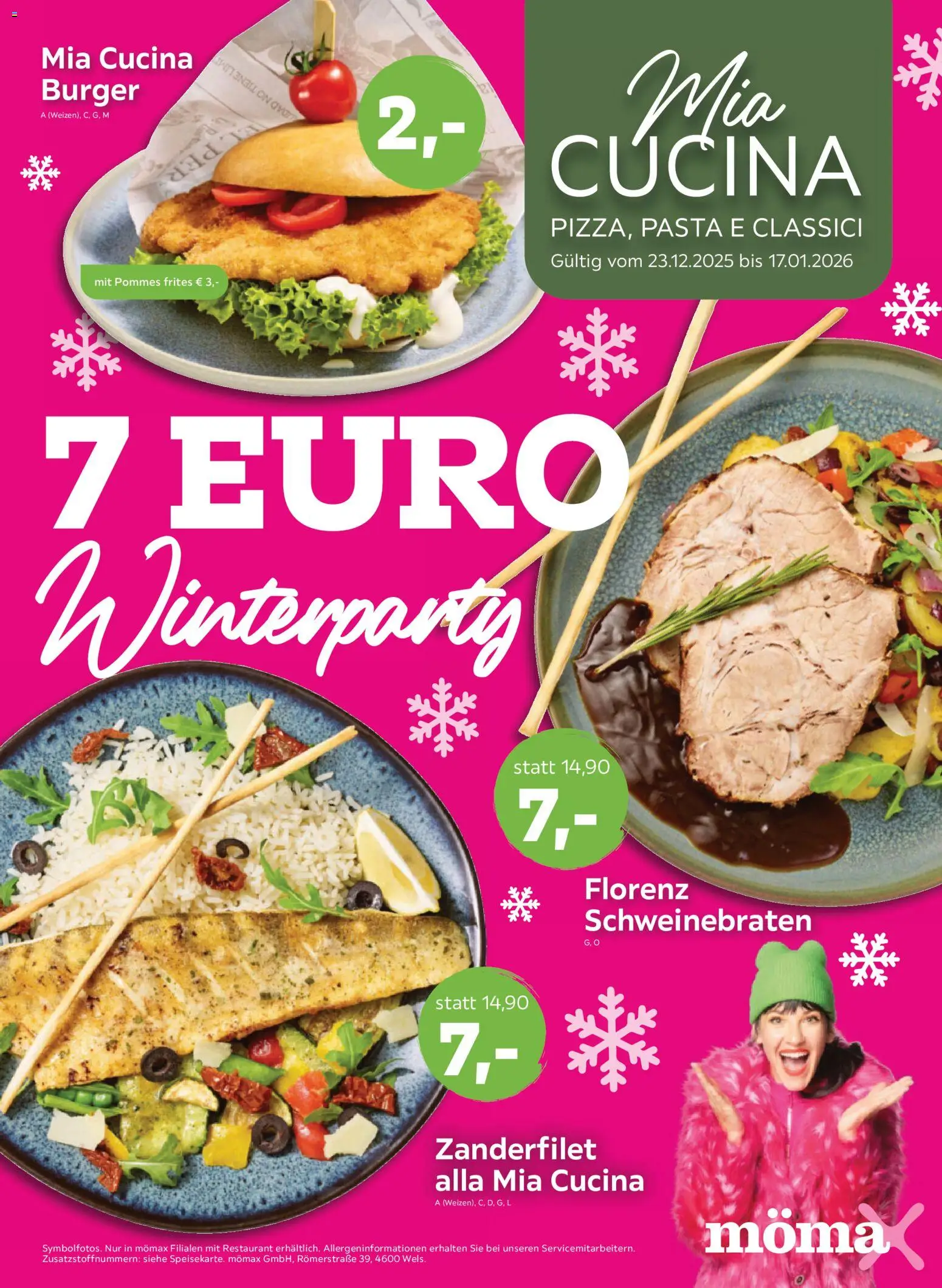Mömax Restaurantangebote gültig ab 30.12.2025 | Seite: 2 | Produkte: Pasta