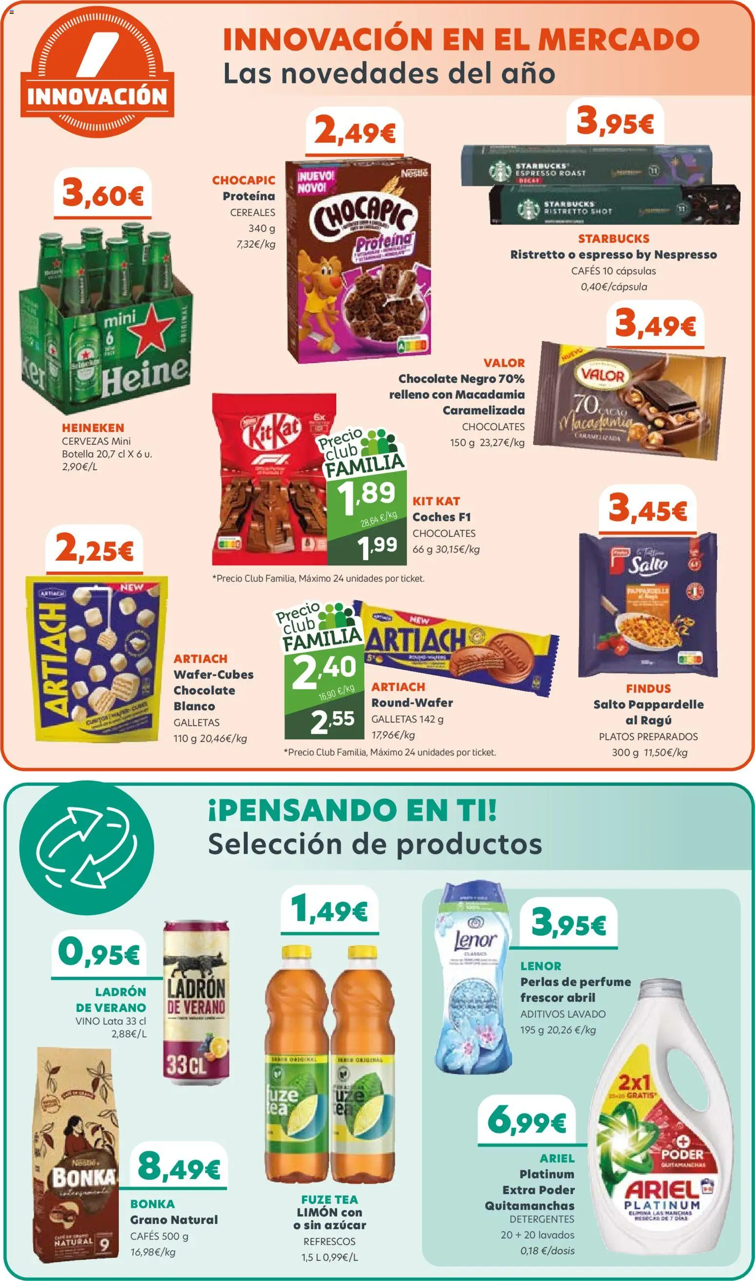 Coviran - Santander │ válido desde el 10.03.2026 | Página: 7 | Productos: Quitamanchas, Chocolate, Galletas, Σπανάκι