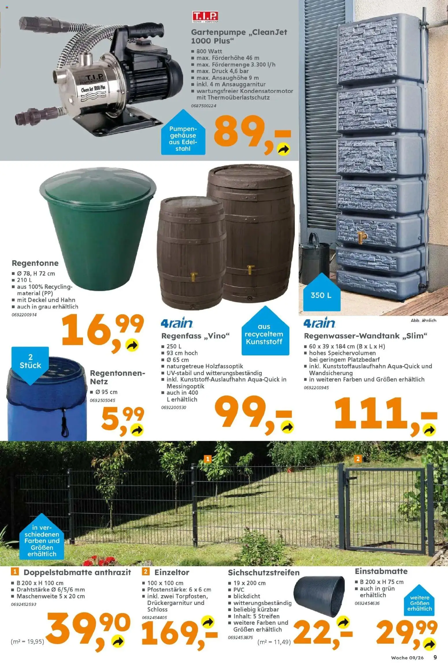 Globus Baumarkt prospekt Völklingen	 – gültig ab 22.02.2026 | Seite: 9