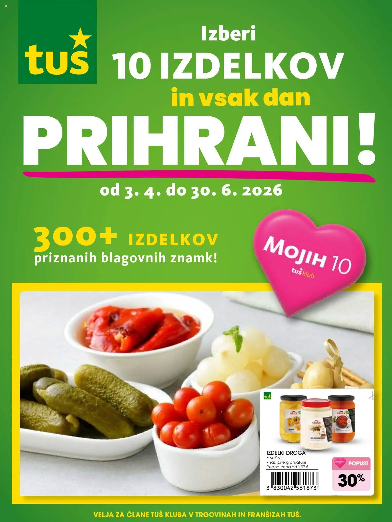 Novi Tuš katalog ponudbe – veljaven od 03.04.2026 | Stran: 1