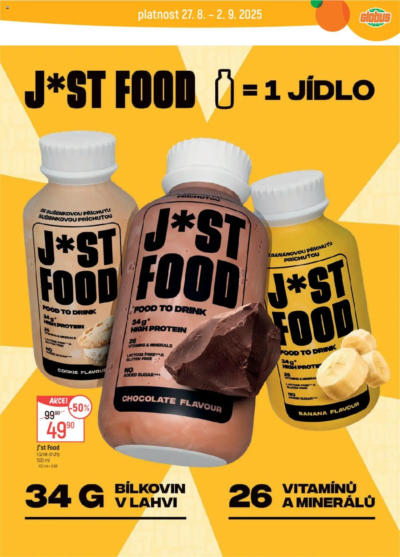 Globus leták od 27.08.2025 | Strana: 23 | Produkty: Globus, Protein