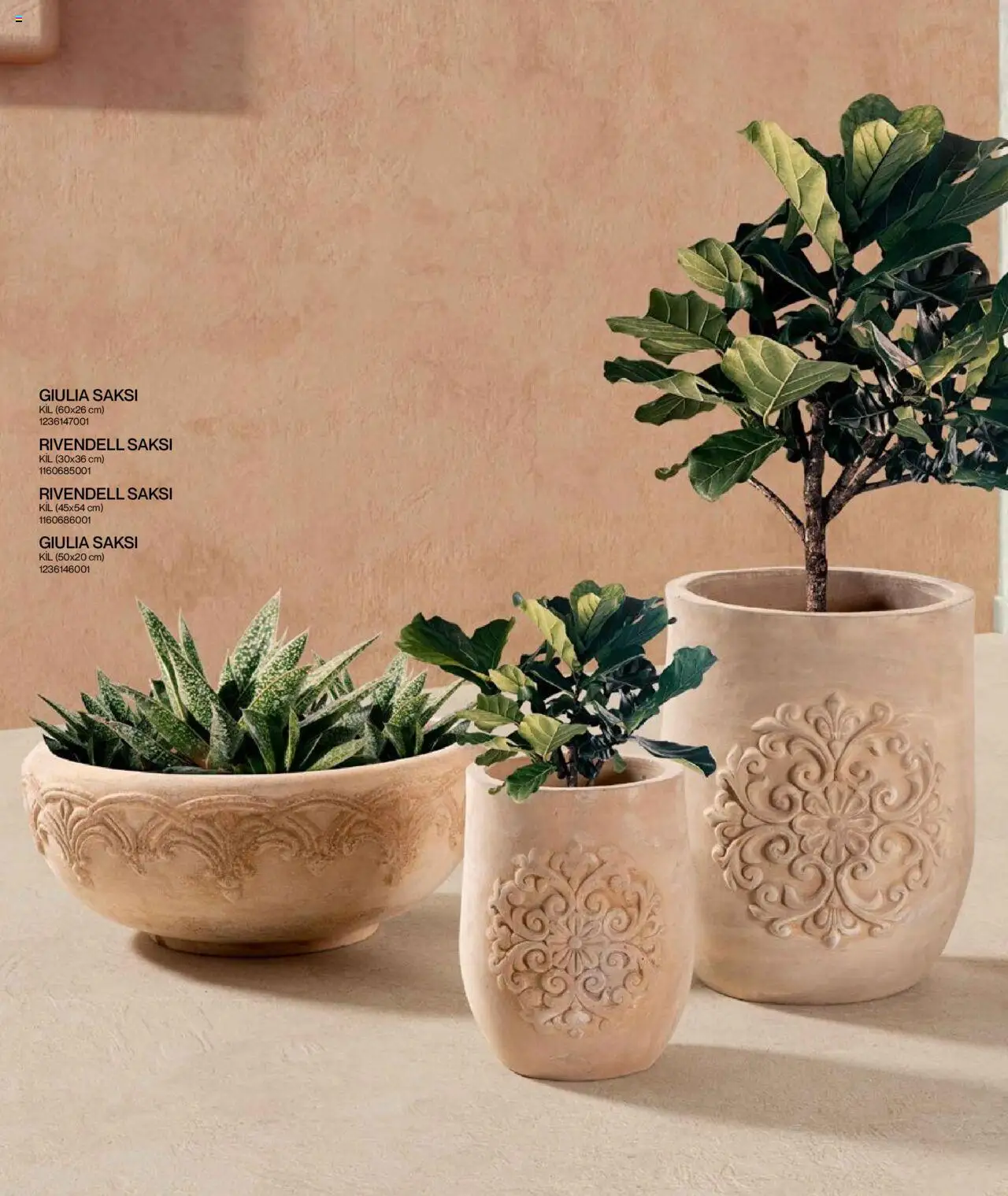 Mudo Katalog - BAHÇE 2025 - 04.06.2025 tarihinden itibaren geçerlidir | Sayfa: 100 | Ürünler: Saksı