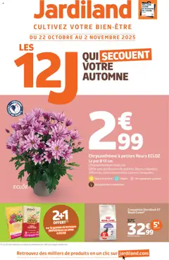 Jardiland - Prévisualisation de Jardiland catalogue valide à partir de 22.10.2025