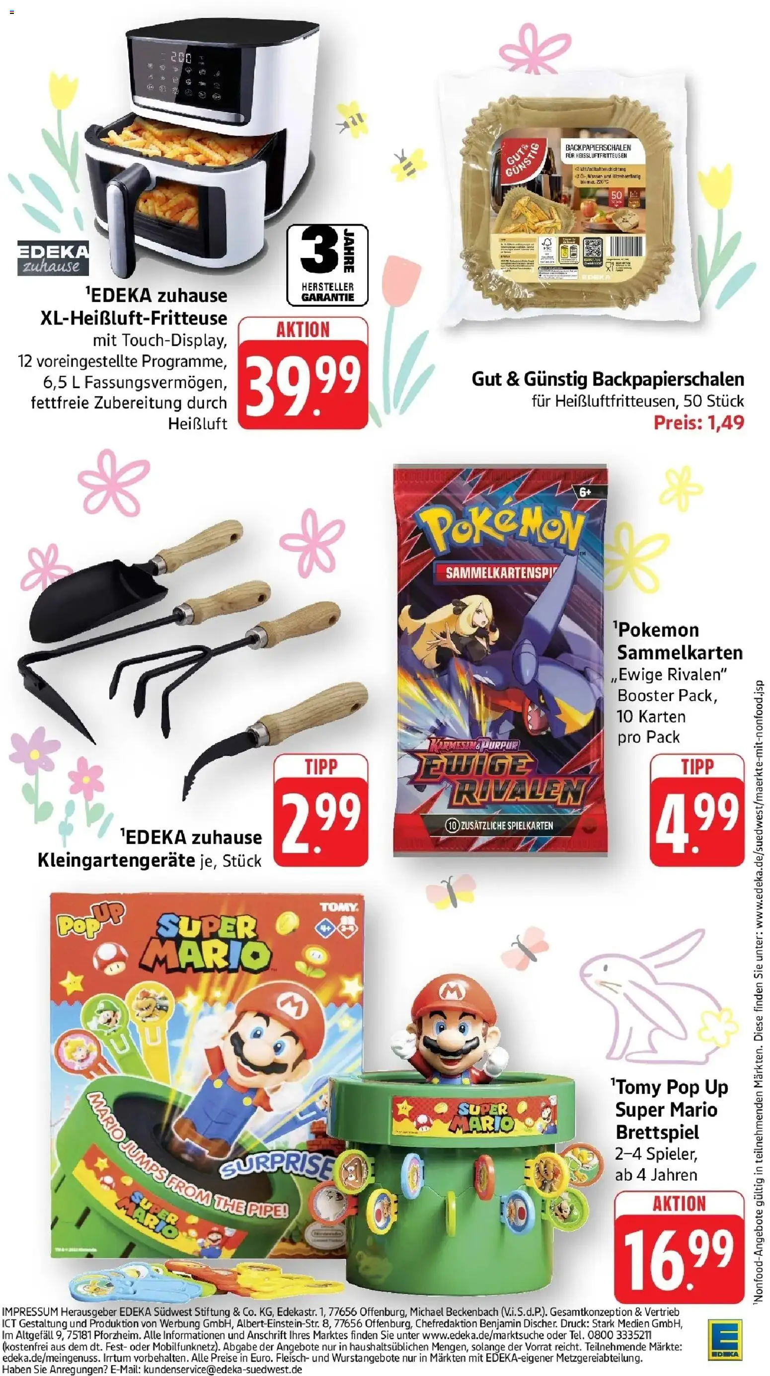 Edeka prospekt Ettenheim	 – gültig ab 29.03.2026 | Seite: 50 | Produkte: Wasser, Fleisch