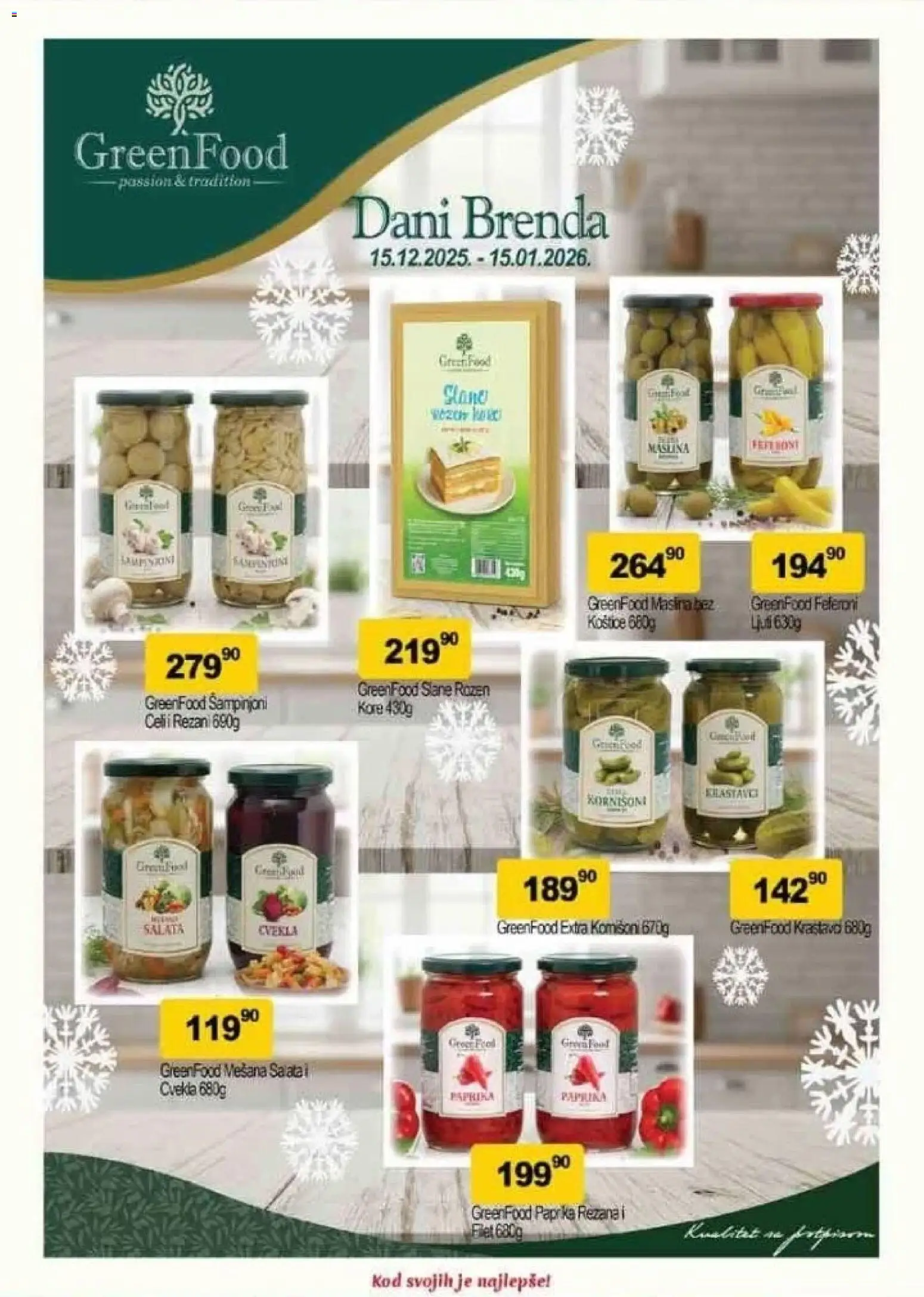 VP Dima katalog - važi od 01.01.2026 | Strana: 3 | Proizvode: Salata, Cvekla, Šampinjoni, Feferoni