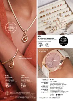 Ofertele Avon valabile de la 01.04.2026 | Pagină: 134 | Produse: Ceas, Cercei, Colier, Brățară