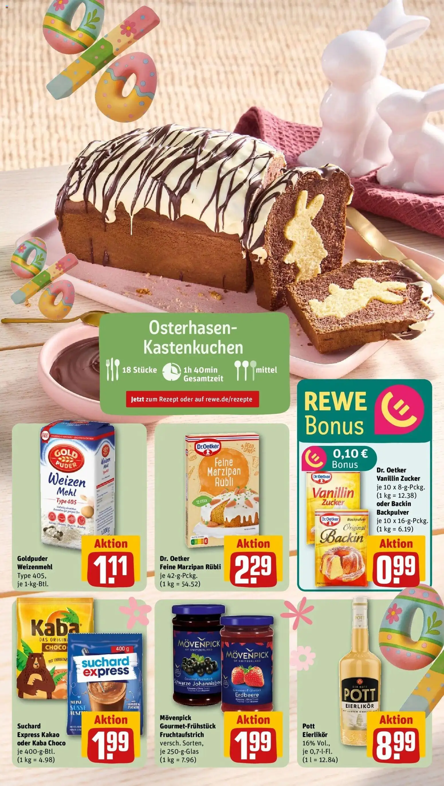 Rewe Prospekt Freiburg	 – gültig ab 15.03.2026 | Seite: 5 | Produkte: Mehl, Puder, Weizenmehl, Zucker