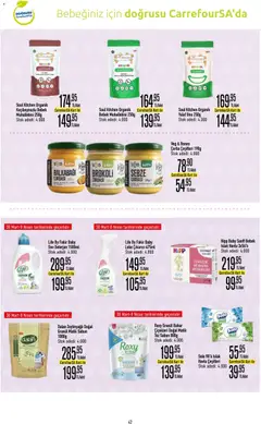 23.03.2026 tarihinden itibaren geçerli olan CarrefourSA kataloğu önizlemesi | Sayfa: 43 | Ürünler: Sabun, Leke çıkarıcı, Deterjan, Sebze