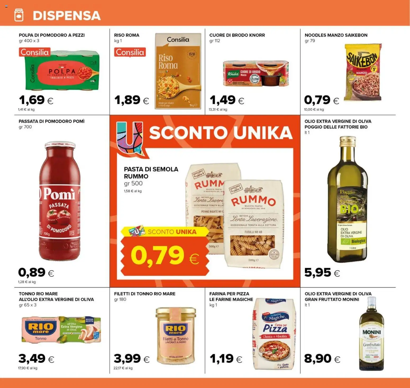 Volantino Tigre del 03.01.2026 | Pagina: 10 | Prodotti: Tè, Pasta, Passata di pomodoro, Tonno