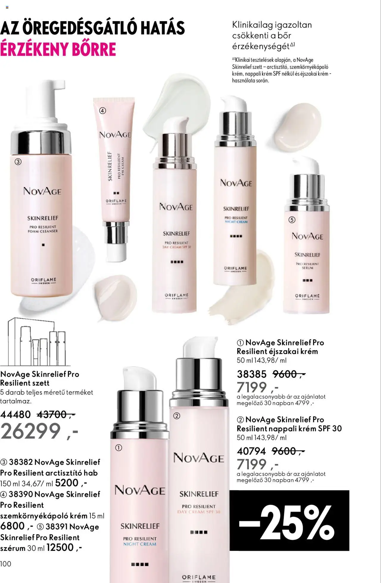 Oriflame akciós ujság - amely érvényes a következő dátumtól: 01.10.2025 | Oldal: 100 | Termékek: Szemkörnyékápoló, Bor