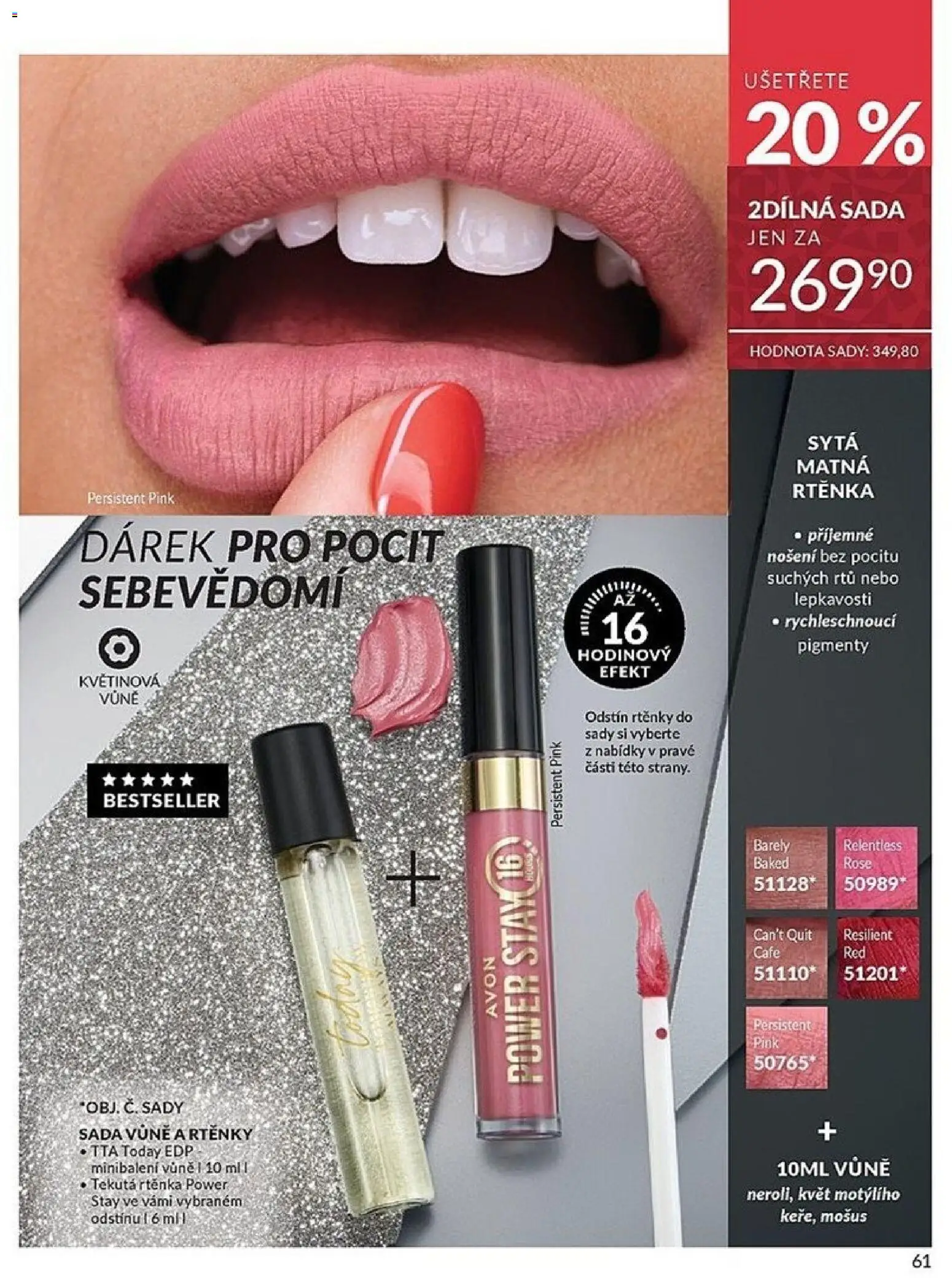 Avon Black Friday od 01.11.2025 | Strana: 61 | Produkty: Rtěnka
