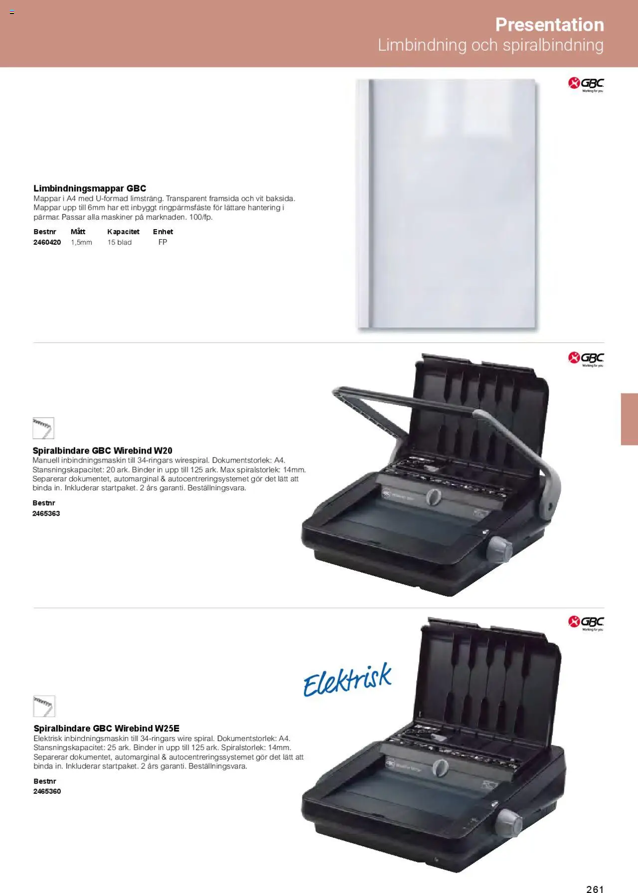 Office Depot reklamblad aktuell från 01.02.2025 | Sida: 263 | Produkter: Binda