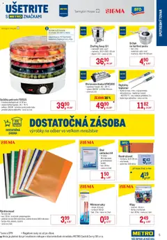 Metro leták platný od 08.10.2025 | Strana: 5 | Produkty: Sušička, Teplomer, Batéria