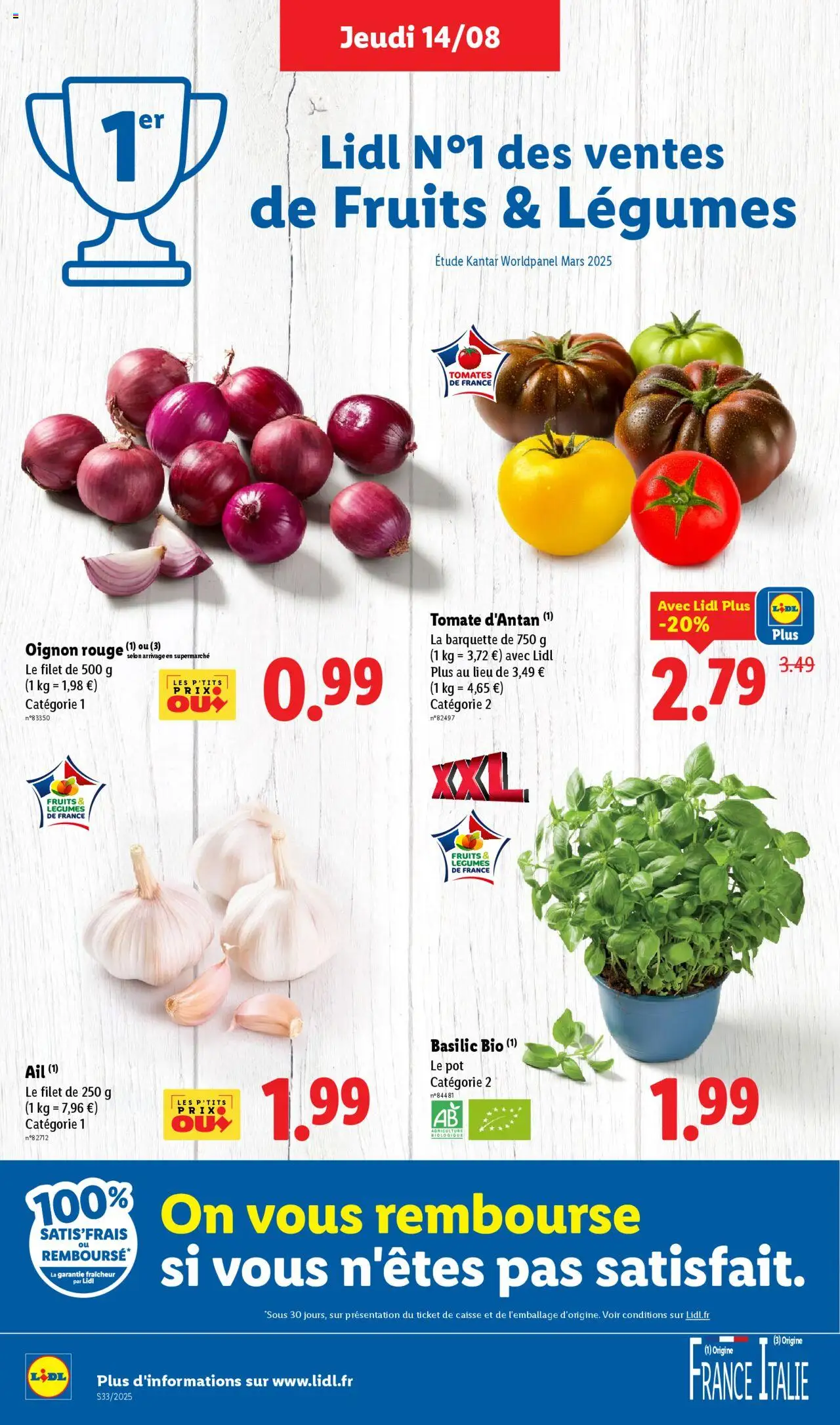  | Page: 4 | Produits: Ail, Oignon, Tomates