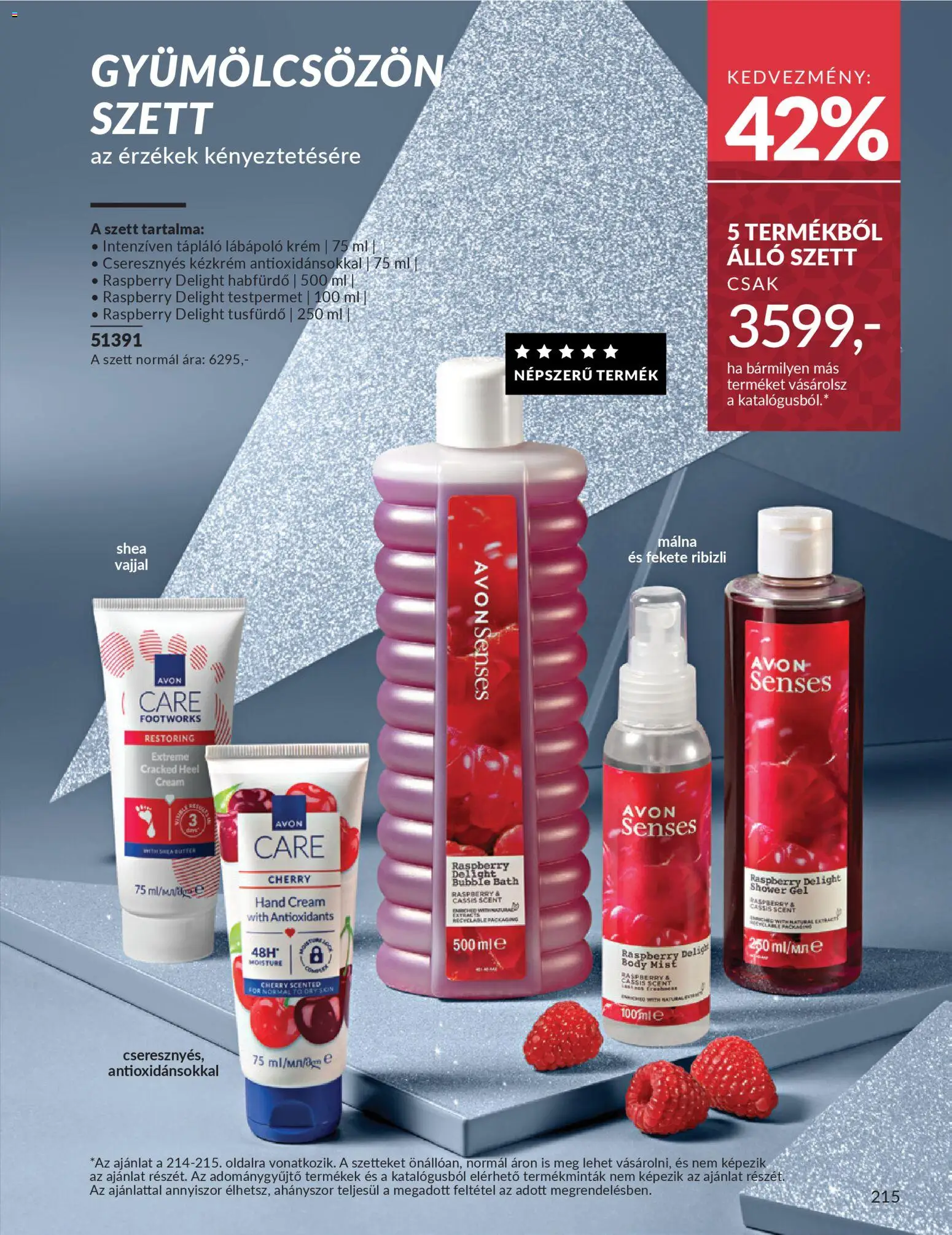 Avon akciós ujság - amely érvényes a következő dátumtól: 01.11.2025 | Oldal: 221