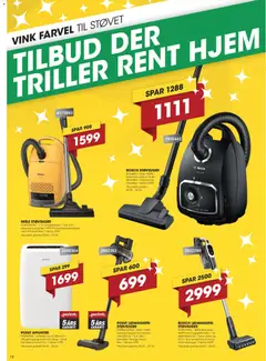 Punkt1 - Tilbudsavis gyldig fra 02.02.2026 | Side: 12 | Produkter: Støvsuger