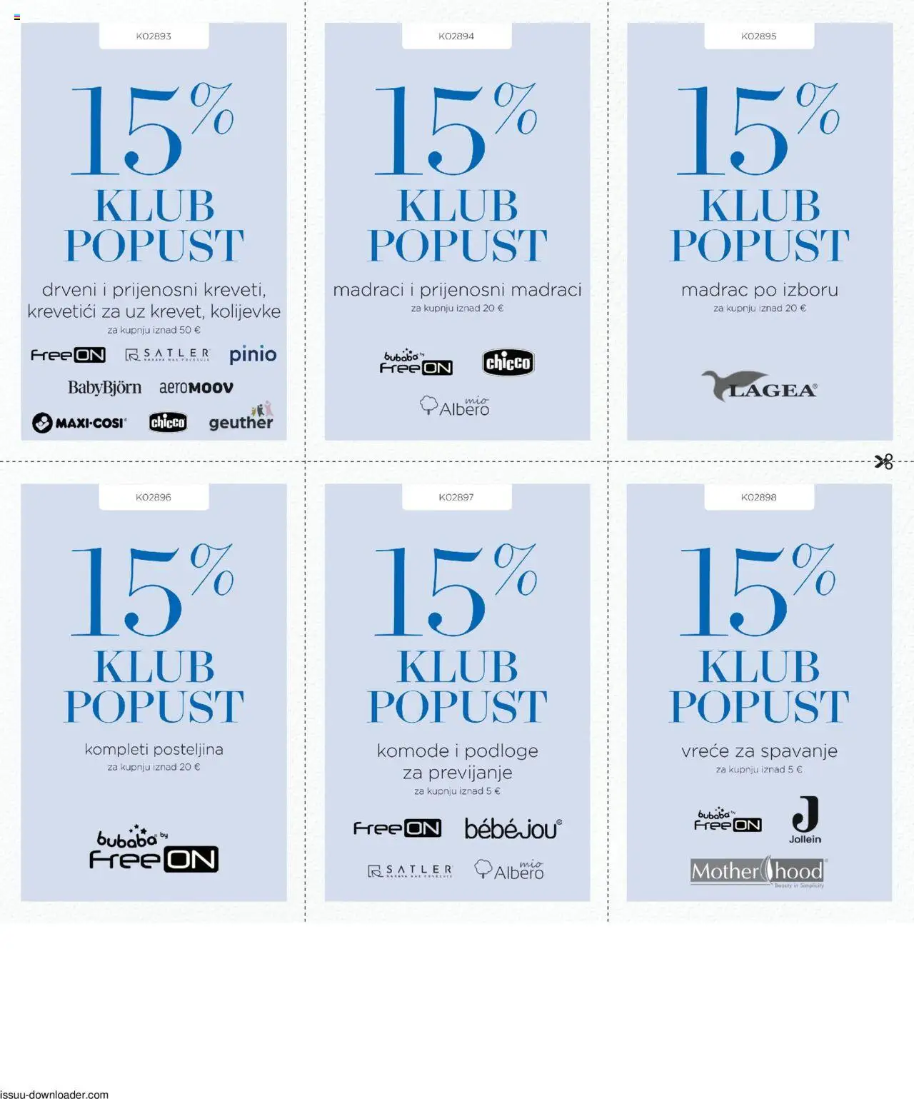 Baby Center katalog | vrijedi od 19.03.2025 | Stranica: 29 | Proizvodi: Krevetići, Madrac, Vreće za spavanje, Posteljina