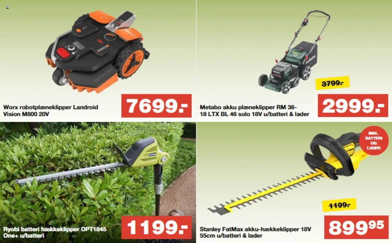 Bauhaus Tilbudsavis gyldig fra 15.08.2025 | Side: 30 | Produkter: Batteri