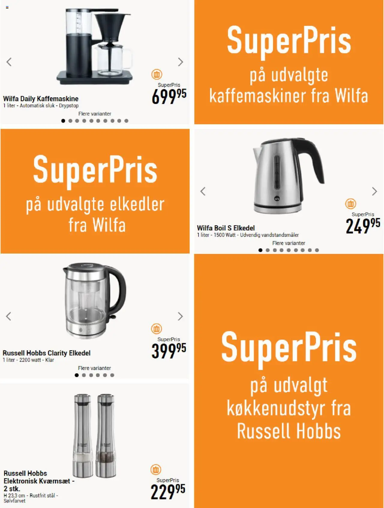 Imerco Tilbudsavis gyldig fra 22.08.2025 | Side: 7 | Produkter: Kaffemaskiner, Kaffemaskine