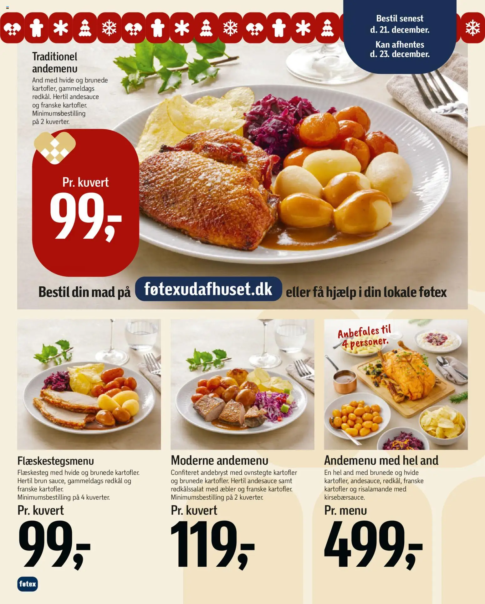 Føtex tilbudsavis – gyldig fra 19.12.2025 | Side: 16 | Produkter: Æbler, Risalamande, Kartofler, Flæskesteg