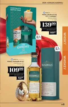 Pogląd oferty "POLOmarket katalog - Alkoholi" - ważna od 19.03.2026 | Strona: 19 | Produkty: Whisky