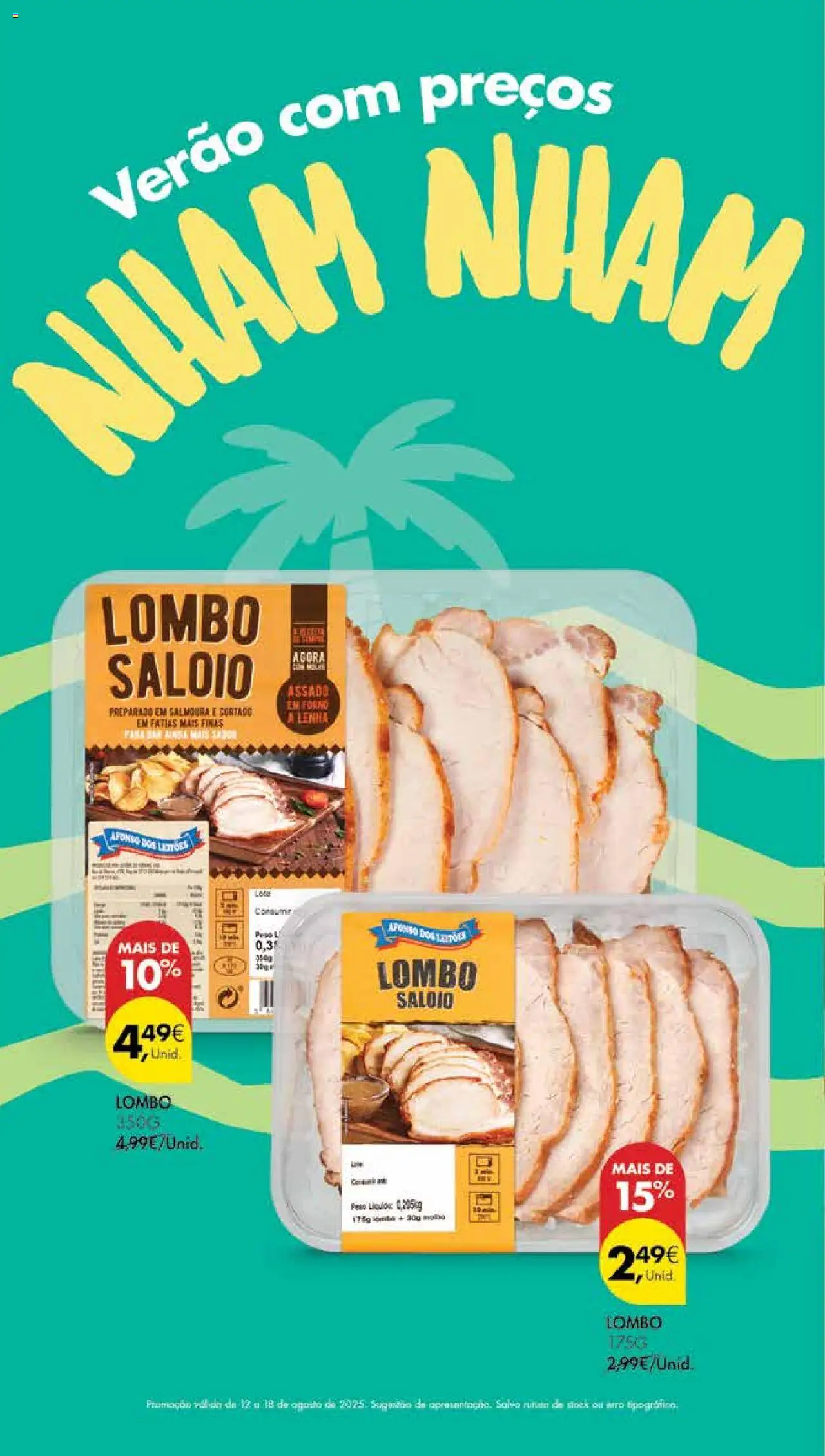 Pingo Doce Poupe Esta Semana Madeira │ válido de 12.08.2025 | Página: 8 | Produtos: Forno, Lombo