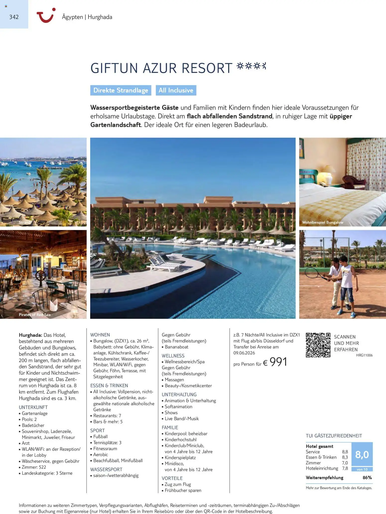 Aida  Südeuropa & Nordafrika 2026/27 – gültig ab 01.01.2026 | Seite: 342 | Produkte: Rum, Babybett, Fußball