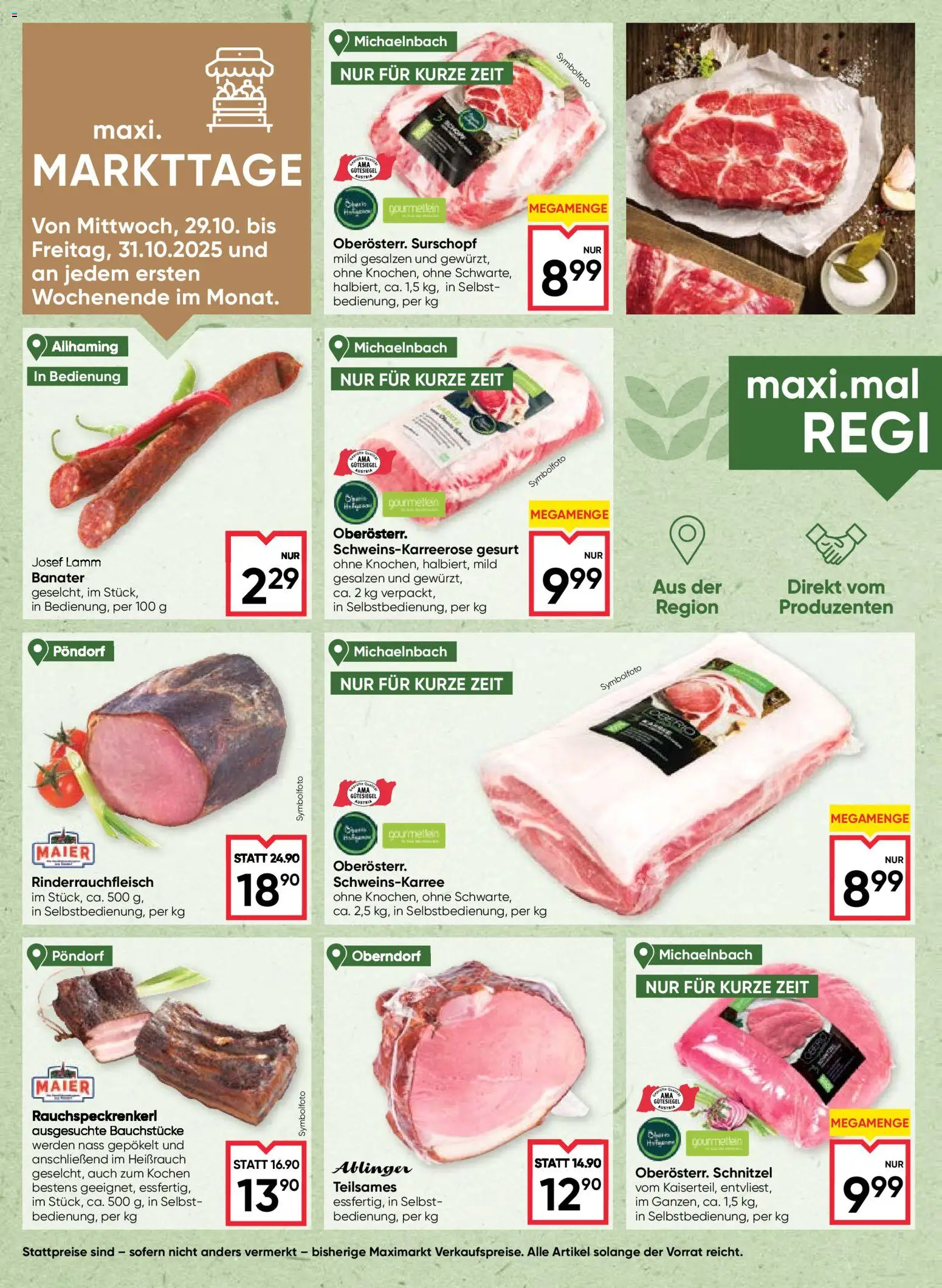 Maximarkt Flugblatt gültig ab 30.10.2025 | Seite: 6