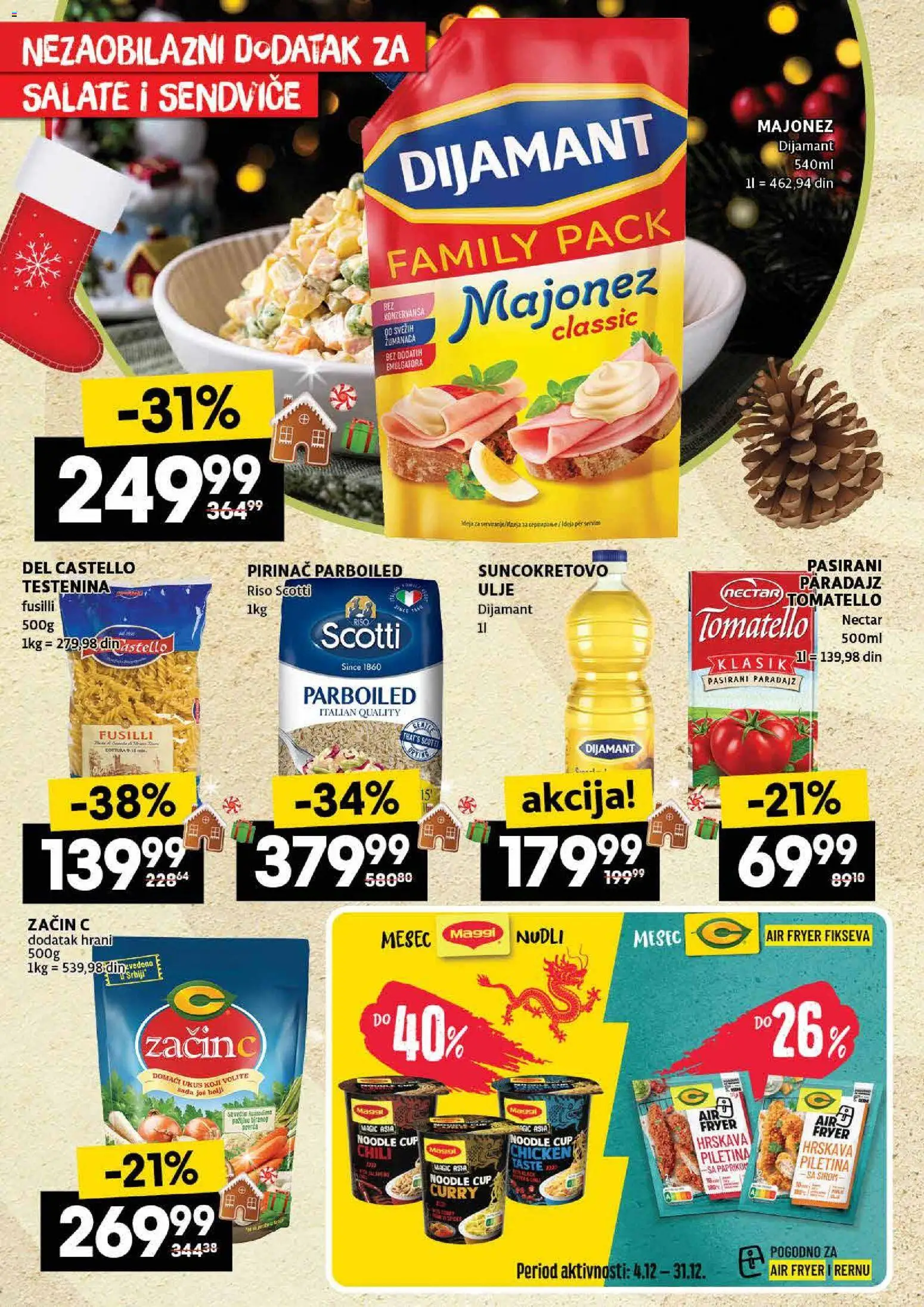 Roda katalog - važi od 18.12.2025 | Strana: 14 | Proizvode: Majonez, Testenina, Ulje, Paradajz