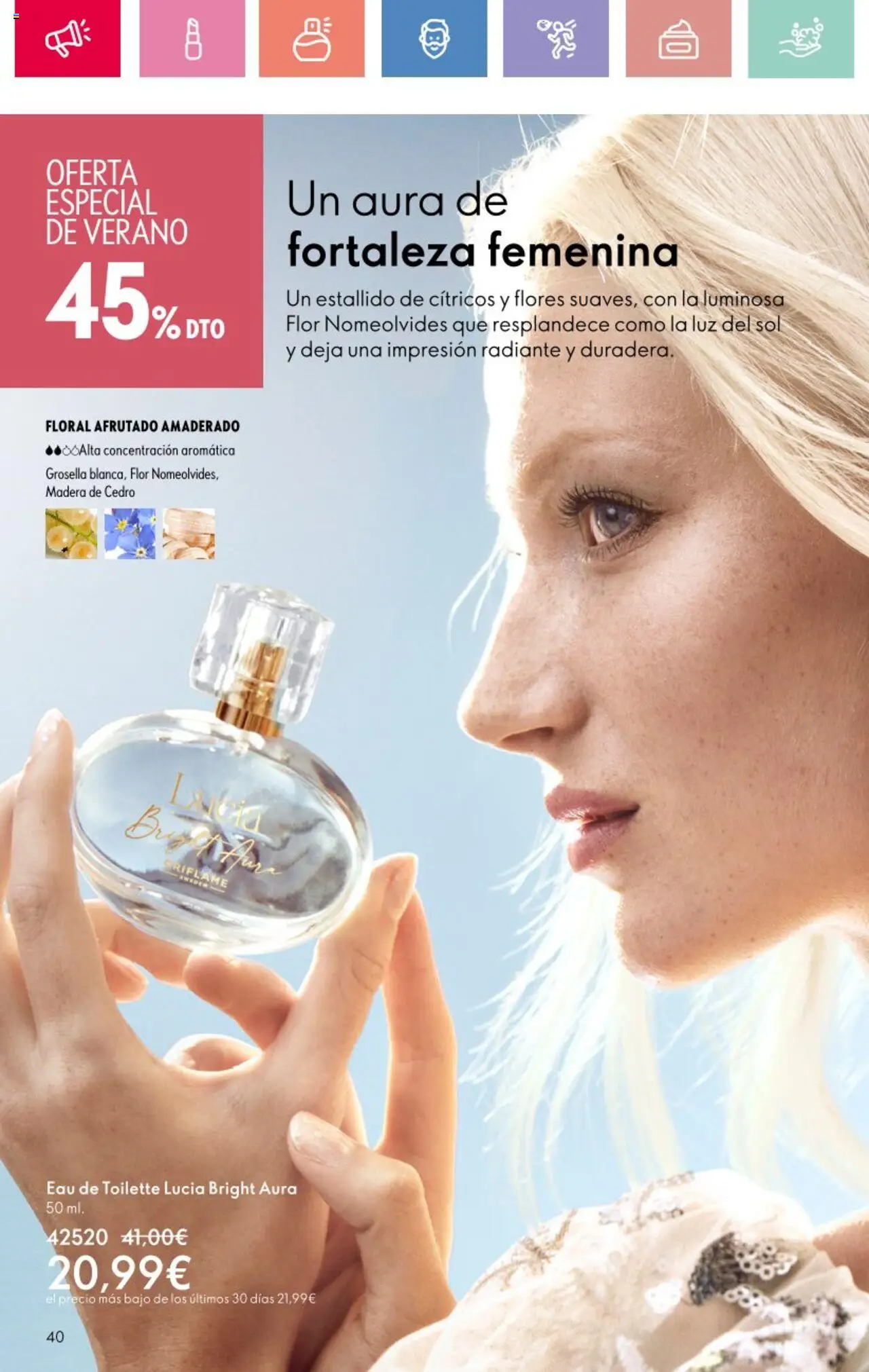 Oriflame - Catálogo Campaña 9 │ válido desde el 22.06.2025 | Página: 40 | Productos: Eau de toilette