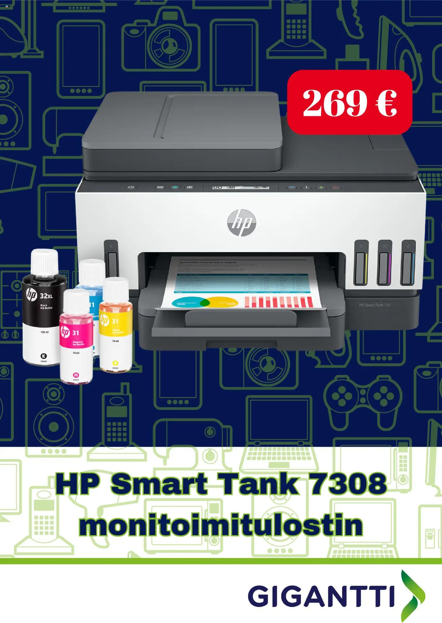 Gigantti tarjoukset – voimassa 26.12.2025 alkaen | Sivu: 5 | Tuotteet: Monitoimitulostin