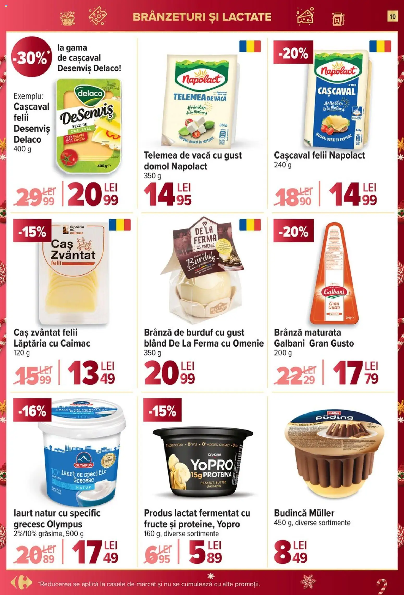 Noul catalog Carrefour – valabil de la 17.12.2025 | Pagină: 10 | Produse: Light Kedi Konservesi, Masaüstü kılıfı, Iaurt, Fructe