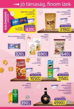 Plus Market Akciós újság - amely érvényes a következő dátumtól: 16.10.2025 | Oldal: 8 | Termékek: Chips, Szilva, Bacon, Sör